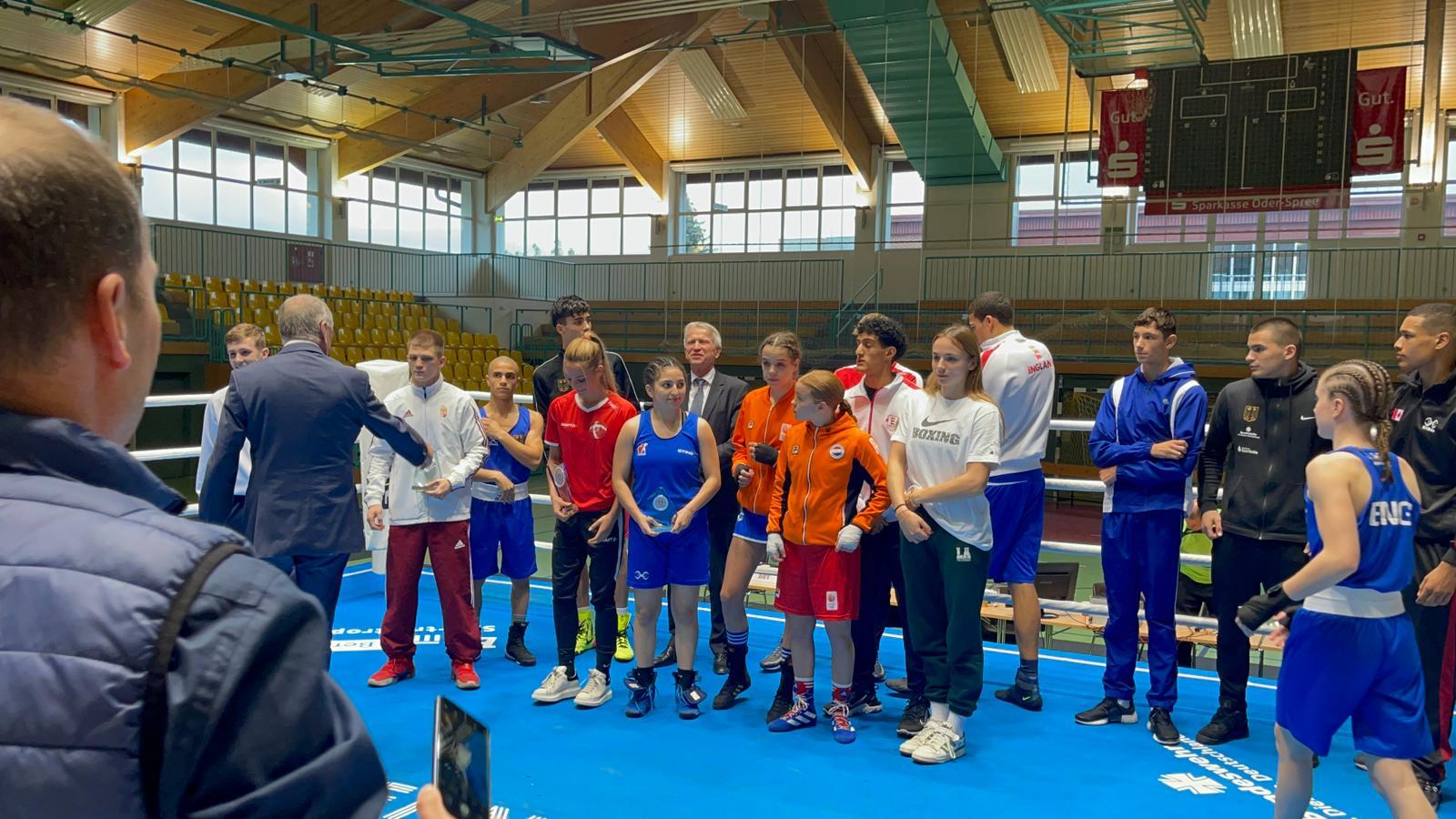 Nederlandse jeugd in actie tijdens 27th Brandenburg Box Cup
