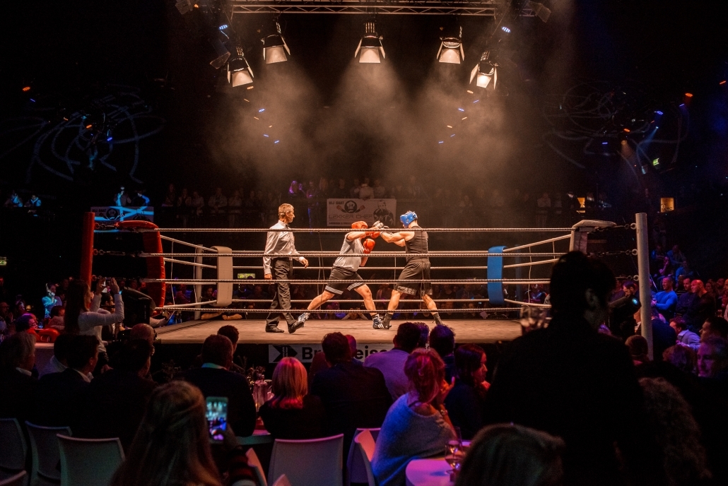 Utrechtse ondernemers treffen elkaar in de boksring