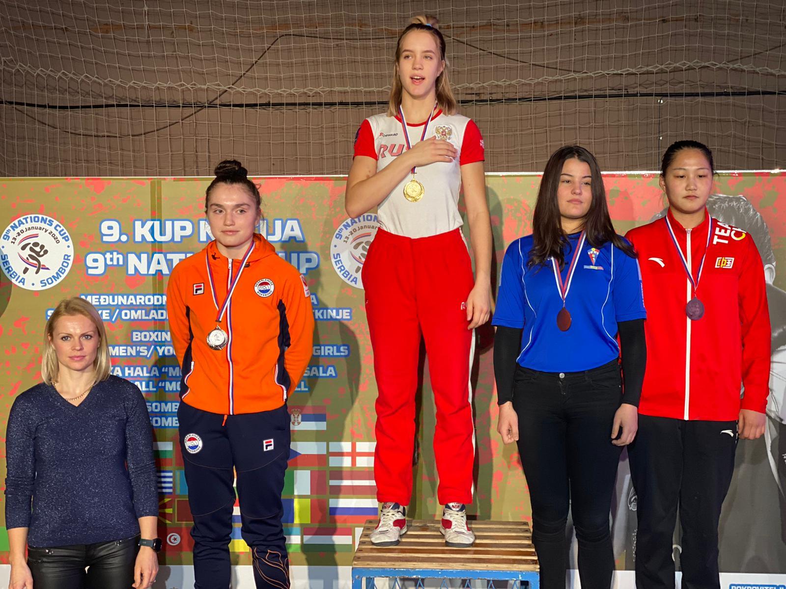 Zilveren medaille voor Luna in Servië