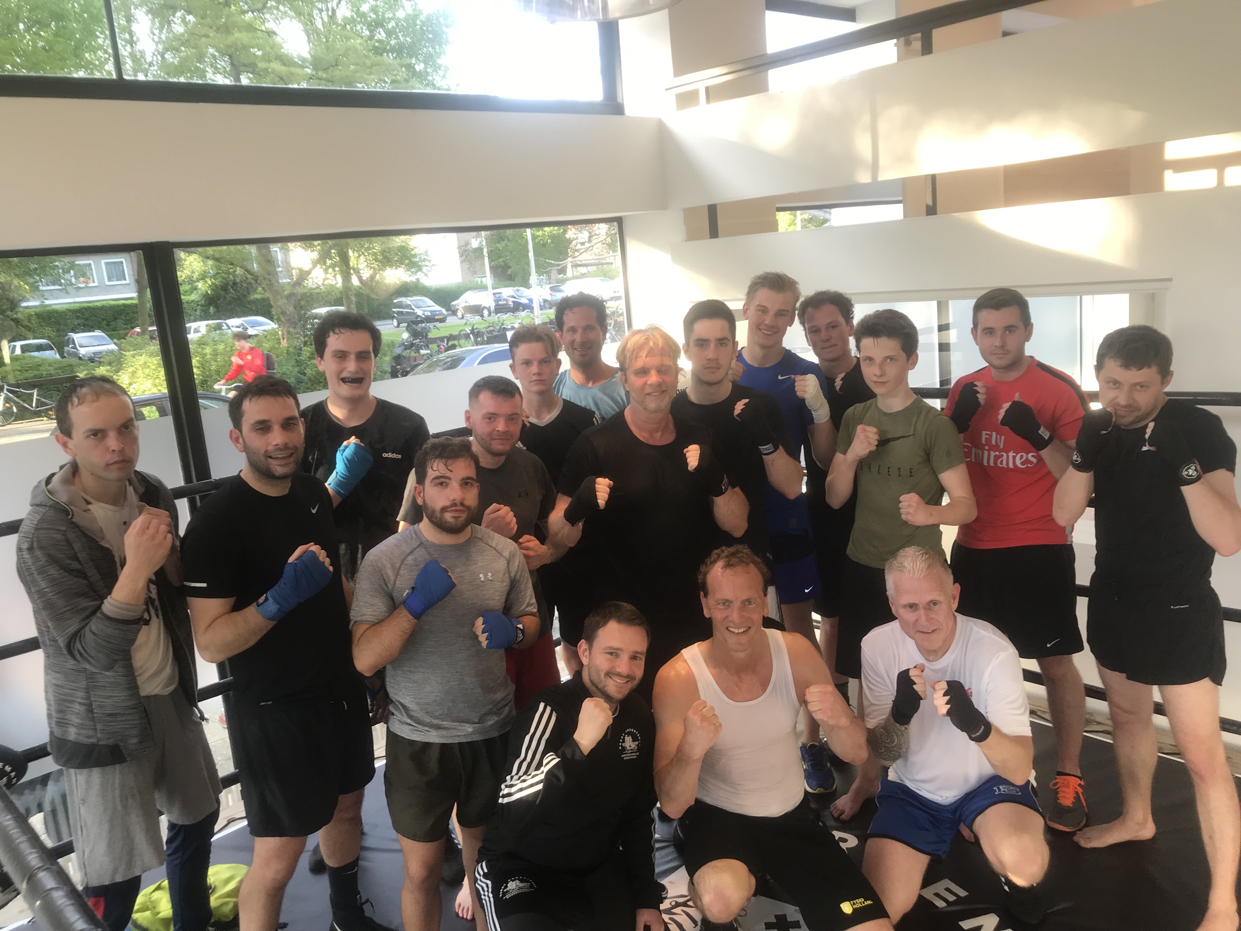 Boris on tour: Amsterdamsche boksschool