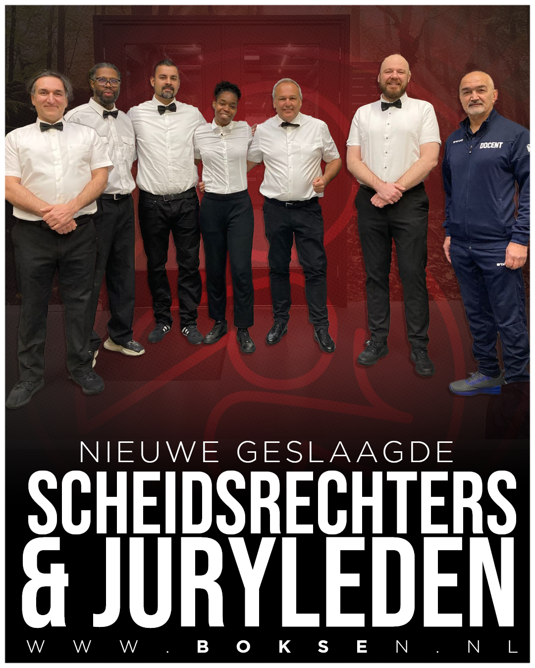 Nieuwe scheidsrechters / juryleden geslaagd