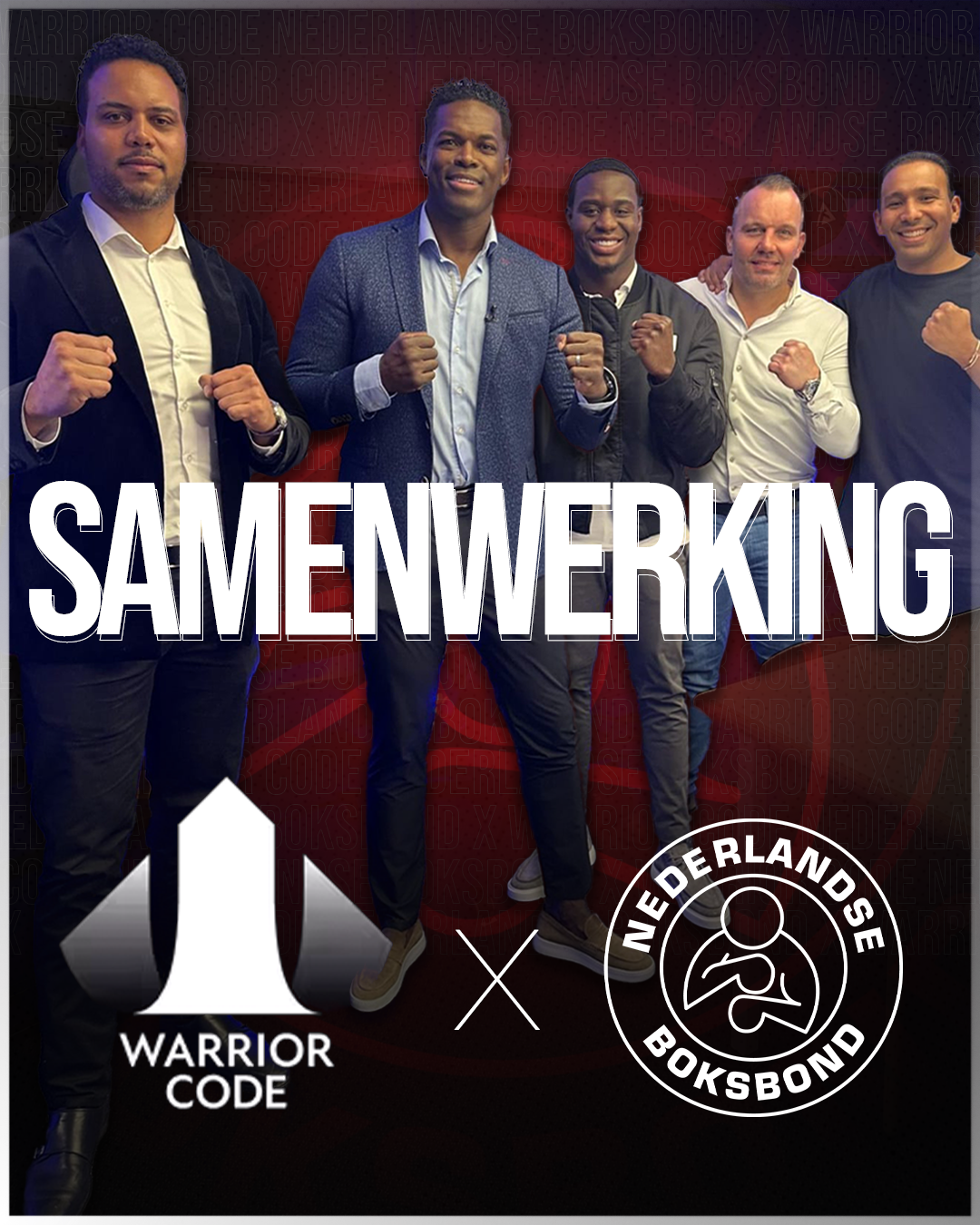 Nieuwe samenwerking tussen Warrior Code en de Nederlandse Boksbond