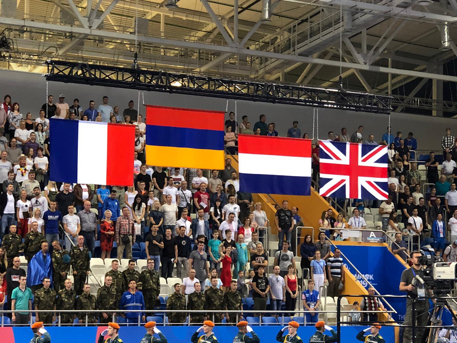 Zilver voor Nouchka op European Games