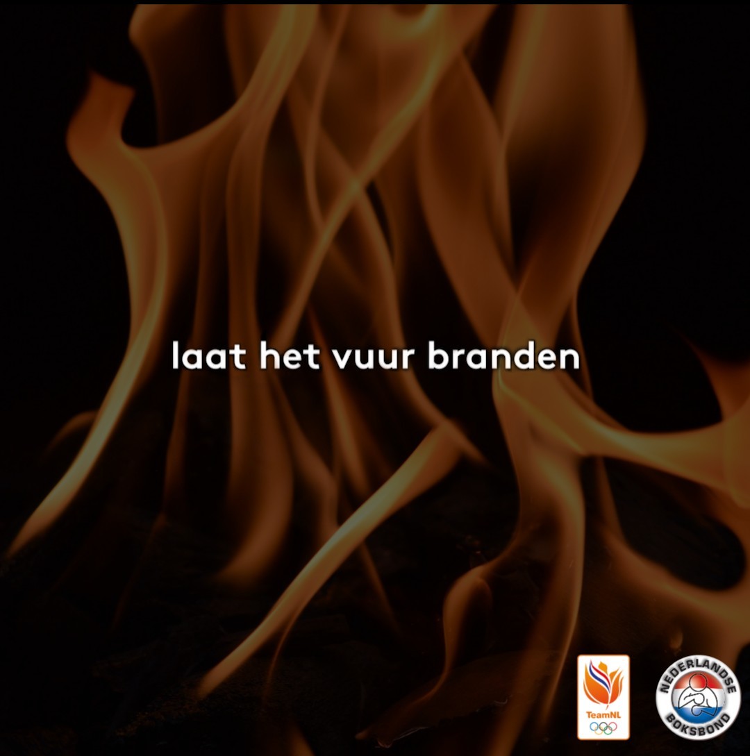 Laat het vuur branden #OneYearToTokyo