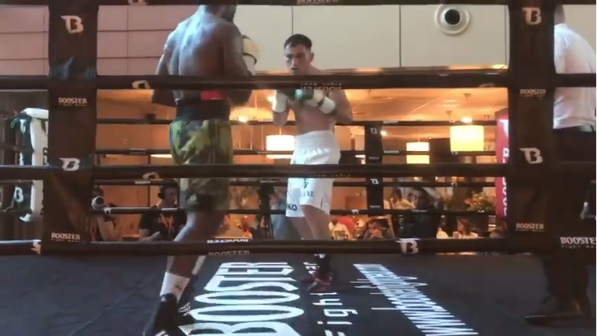 Heerlijke boksavond in Rotterdam