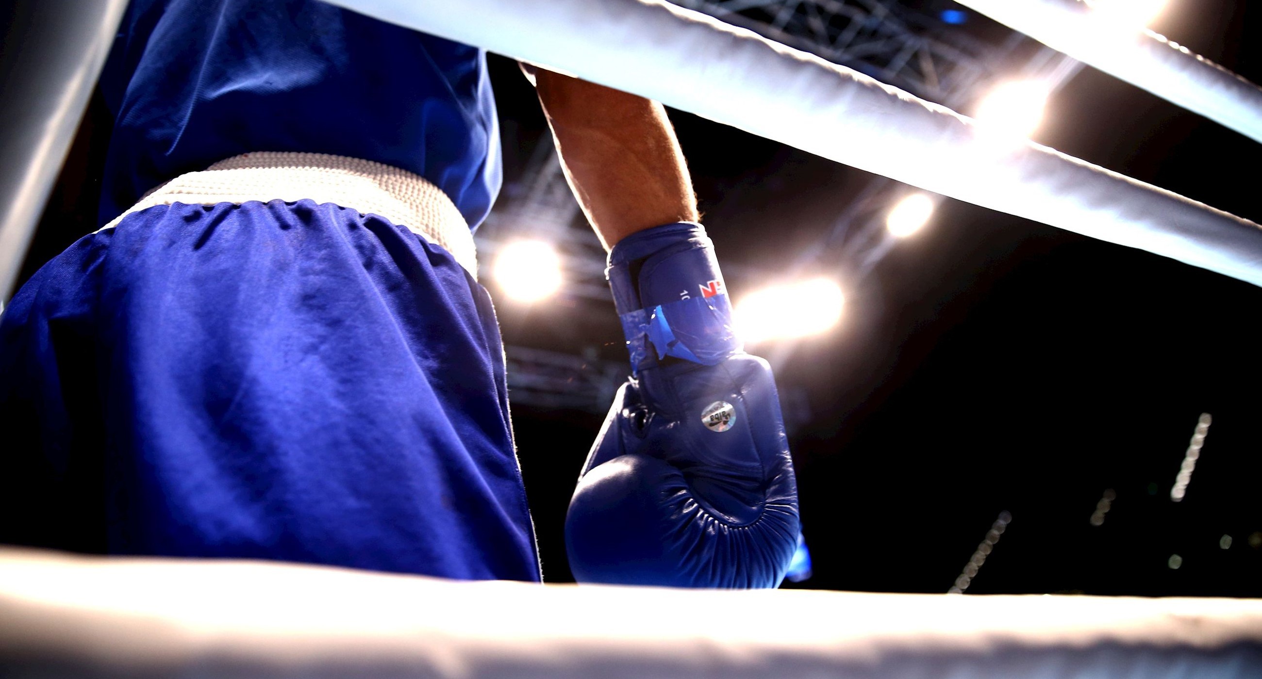 Ook Gino Kanters bokst in Carré