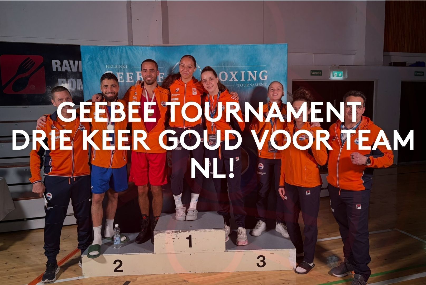 GeeBee Tournament | Drie keer goud voor Team NL!