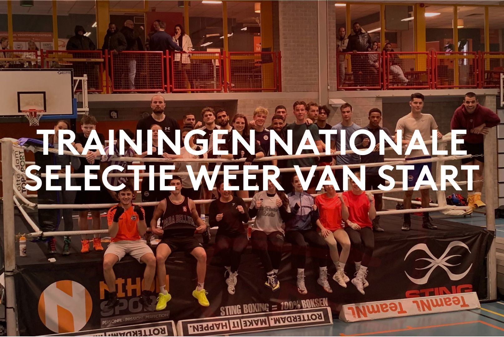 Trainingen Nationale Selectie weer van start