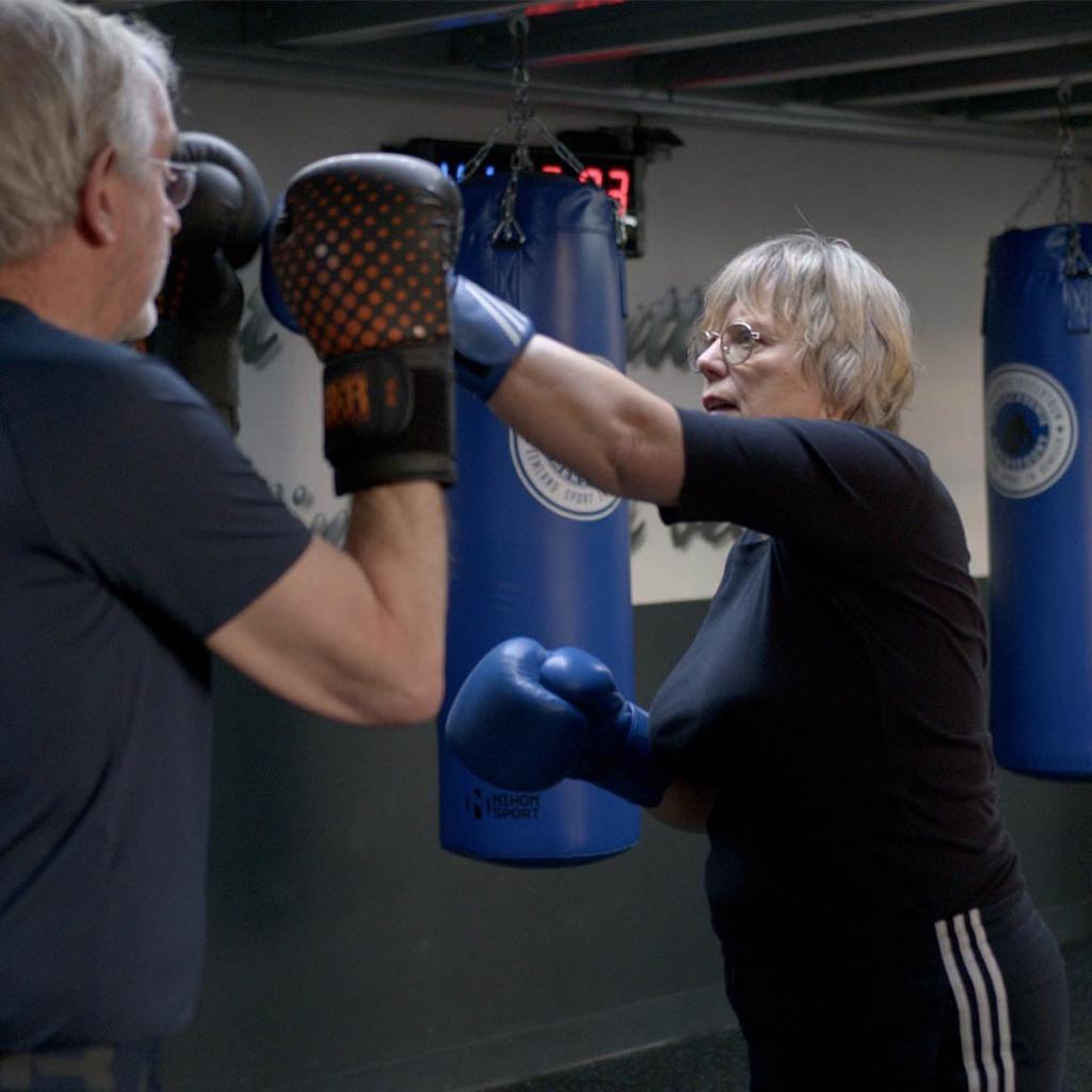 Ouderen meer dan welkom in de boksschool
