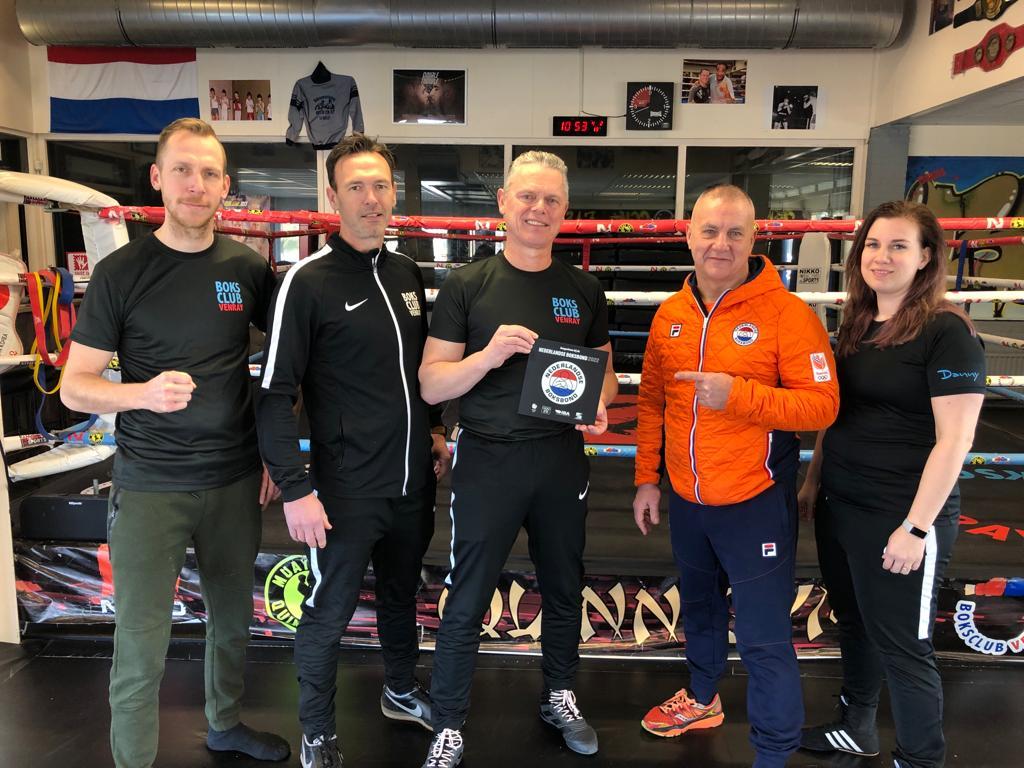 Boksclub Venray trots op erkenning