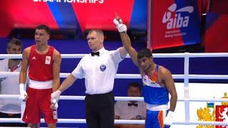 Enrico LACRUZ uitgeschakeld op WK boksen