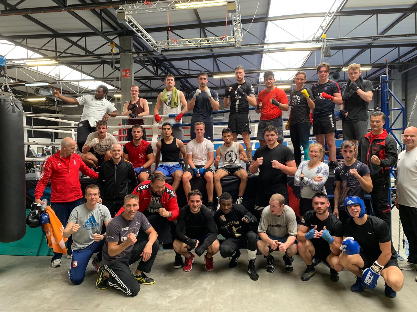 Grote opkomst bij Centrale Training The Golden Gloves Eindhoven